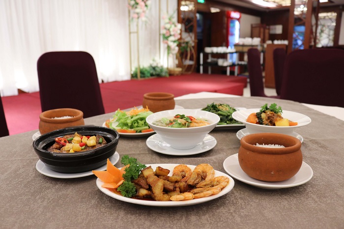Khách sạn Viễn Đông tổ chức chương trình ẩm thực chay hàng tháng để phục vụ thực khách. Ảnh: Khách sạn Viễn Đông